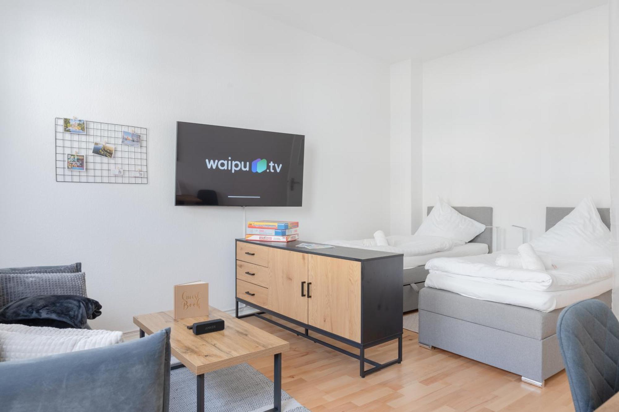 Modernes Apartment 4 Personen Zentral 56Qm Wlan Gehobene Ausstattung Hanóver Exterior foto